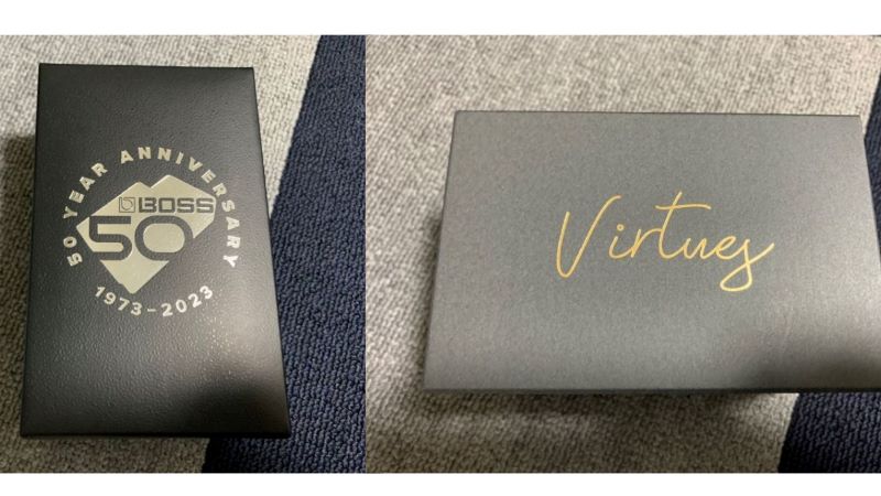 【2点セット】Virtues Stella & BOSS WL-50 BOSS/Blues Driver50周年アニバーサリーモデルとVIRTUES Stella