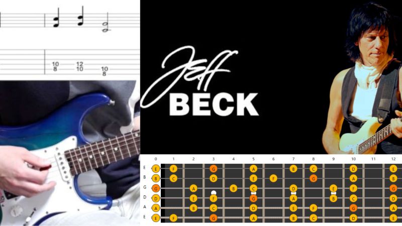 ギターソロ練習【Led Boots/ジェフベック】で3つのスケールの使い方