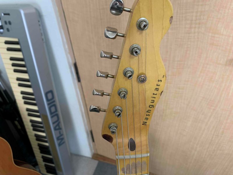 レリック加工の渋すぎるギター【Nash Guitars T-57】手が込んだつくり